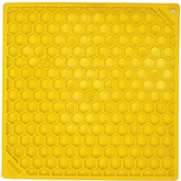 Honeycomb Enrichment Lick Mat for Dogs and Cats