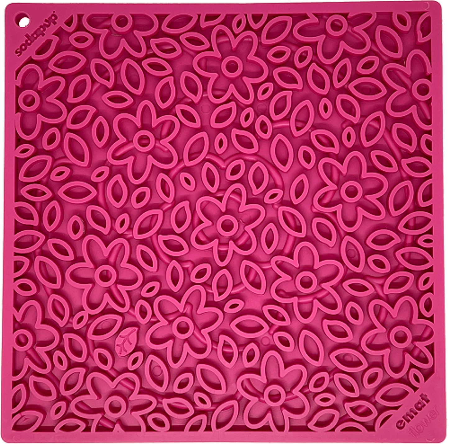 Flower Power Enrichment Lick Mat for Small Dogs and Cats