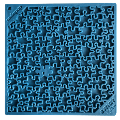Jigsaw Design Enrichment Lick Mat for Dogs